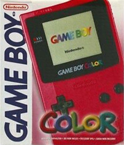 Nintendo Game Boy Color shops in Berry Red